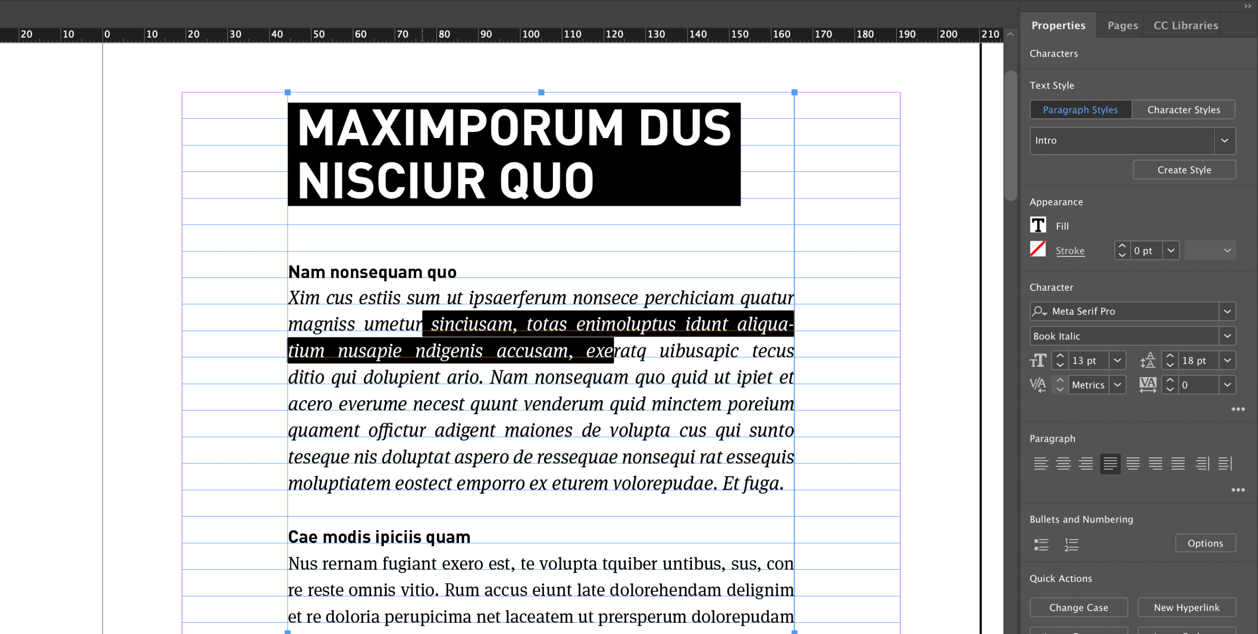 Hoe maak je snel alineastijlen in Adobe InDesign 2023 en later