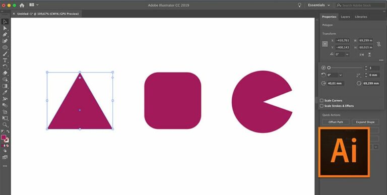 Ronde hoeken Adobe Illustrator