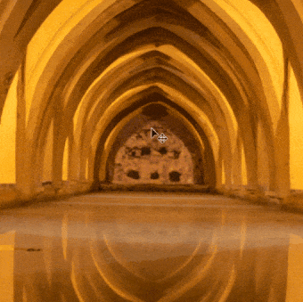Schuiven met het handje in Photoshop door Spatiebalk in te drukken