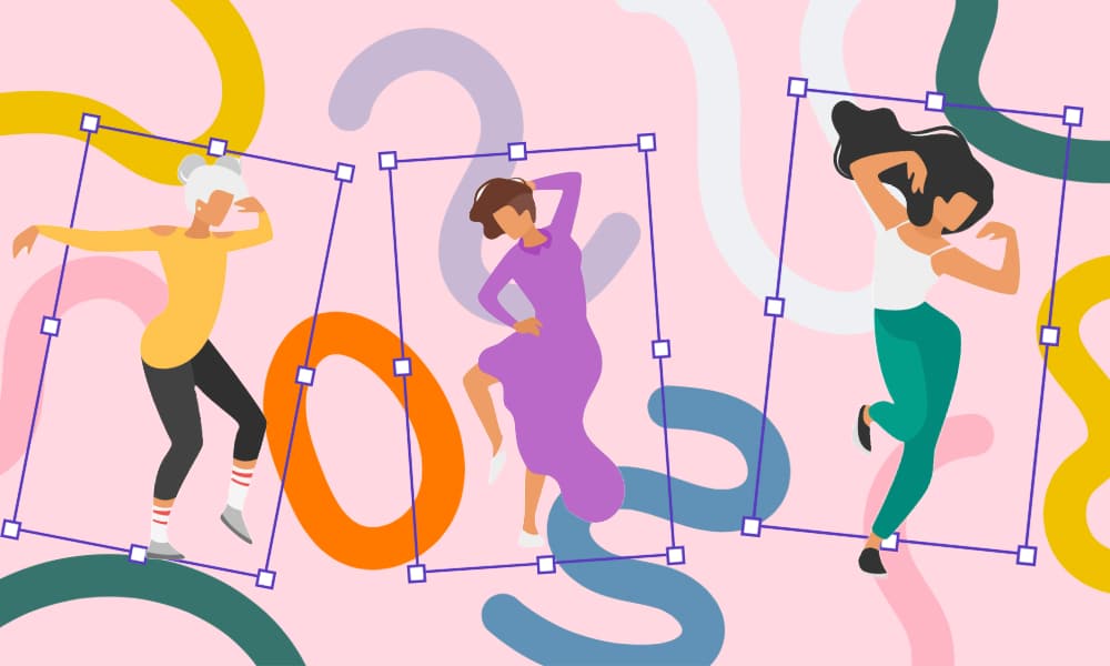 Selecteren van afbeeldingen in Adobe Illustrator