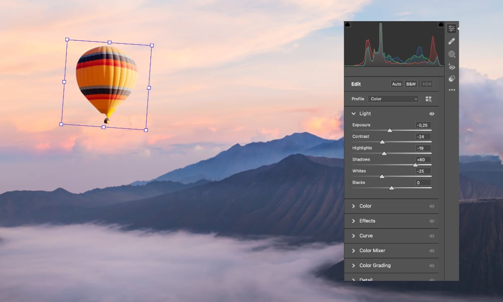 Fotobewerking in Photoshop