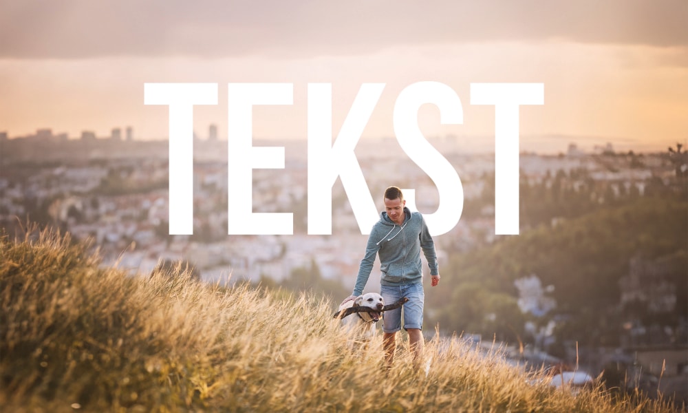 Tekst in Photoshop