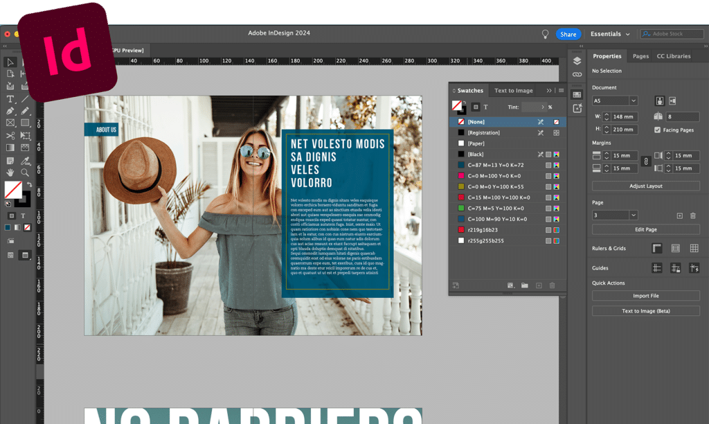 Adobe InDesign cursus bij DWM Trainingen