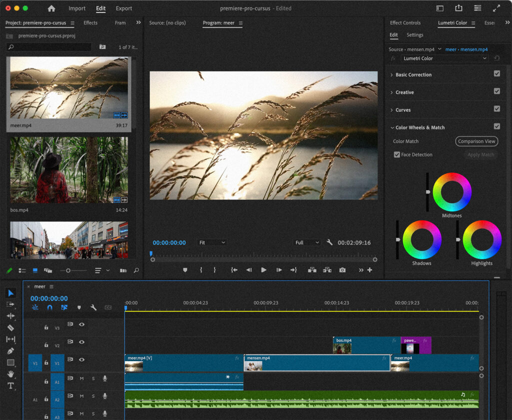 Adobe Premiere Pro cursus bij DWM Trainingen